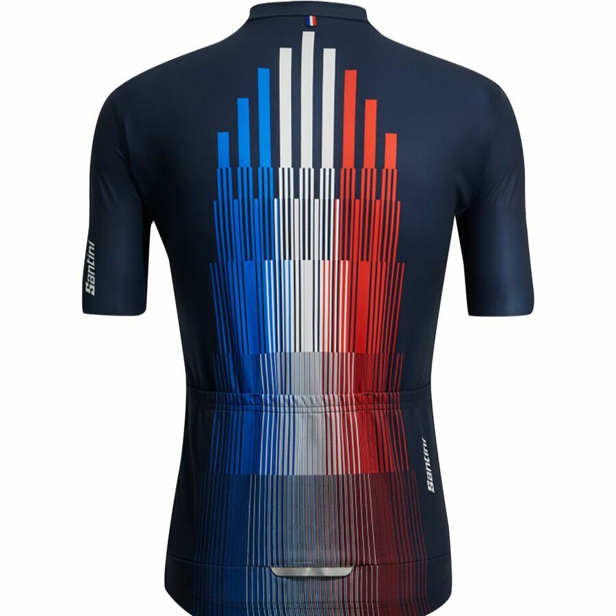 Wholesale * Santini Tour De France Official Trionfo Cycling Jersey Men'S