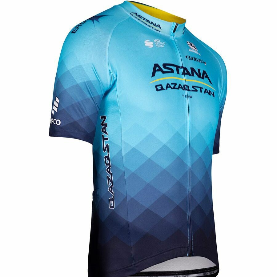 Online * Giordana Vero Pro Astana Team Jersey Men'S