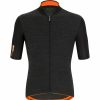 Online * Santini Colore Puro Short-Sleeve Jersey Men'S