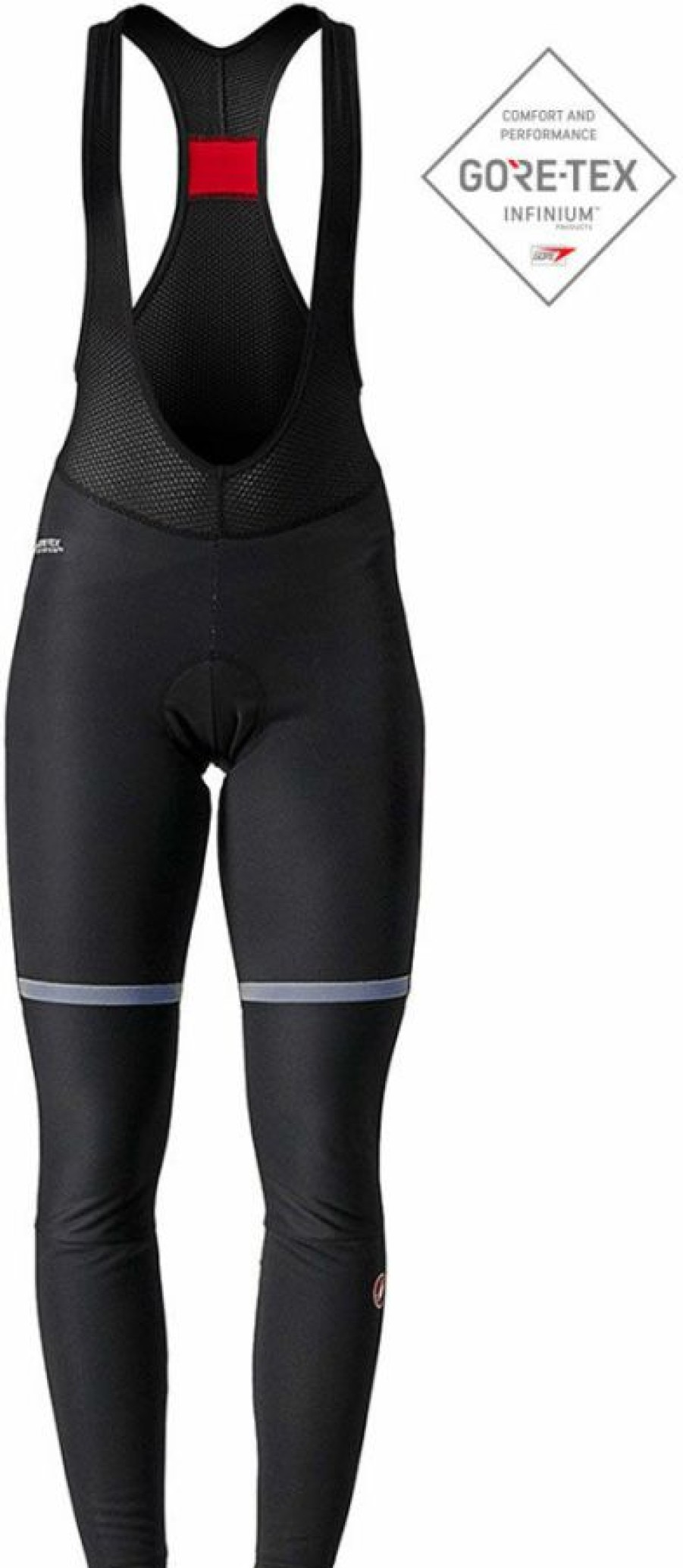 Wholesale * New Arrivals Castelli Polare Women'S Bib Tights With Pad Trousers Long