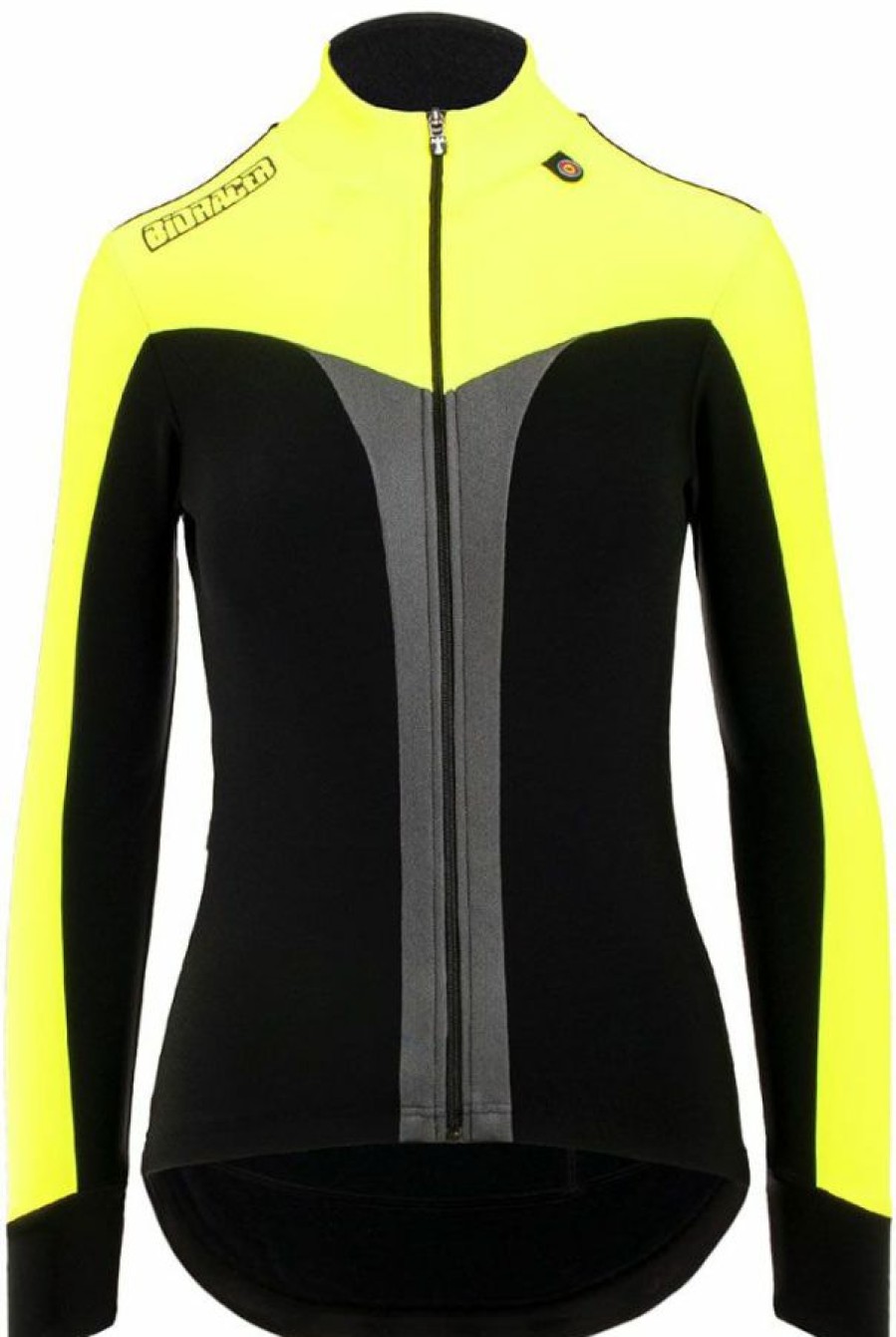 Best * With Discount Bioracer Vesper Tempest Spring Fluo Women'S Thermal Jacket Thermal Jackets