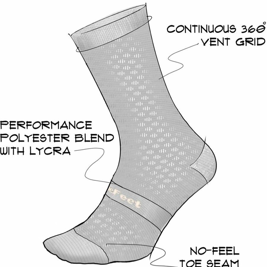 Online * Defeet Evo Mont Ventoux 6In Sock