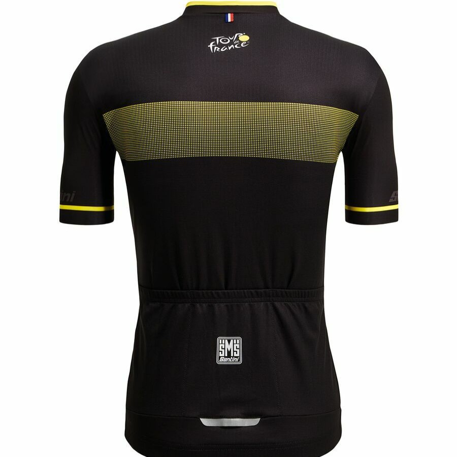 Clearance * Santini Tour De France Official Ydots Short-Sleeve Jersey Men'S