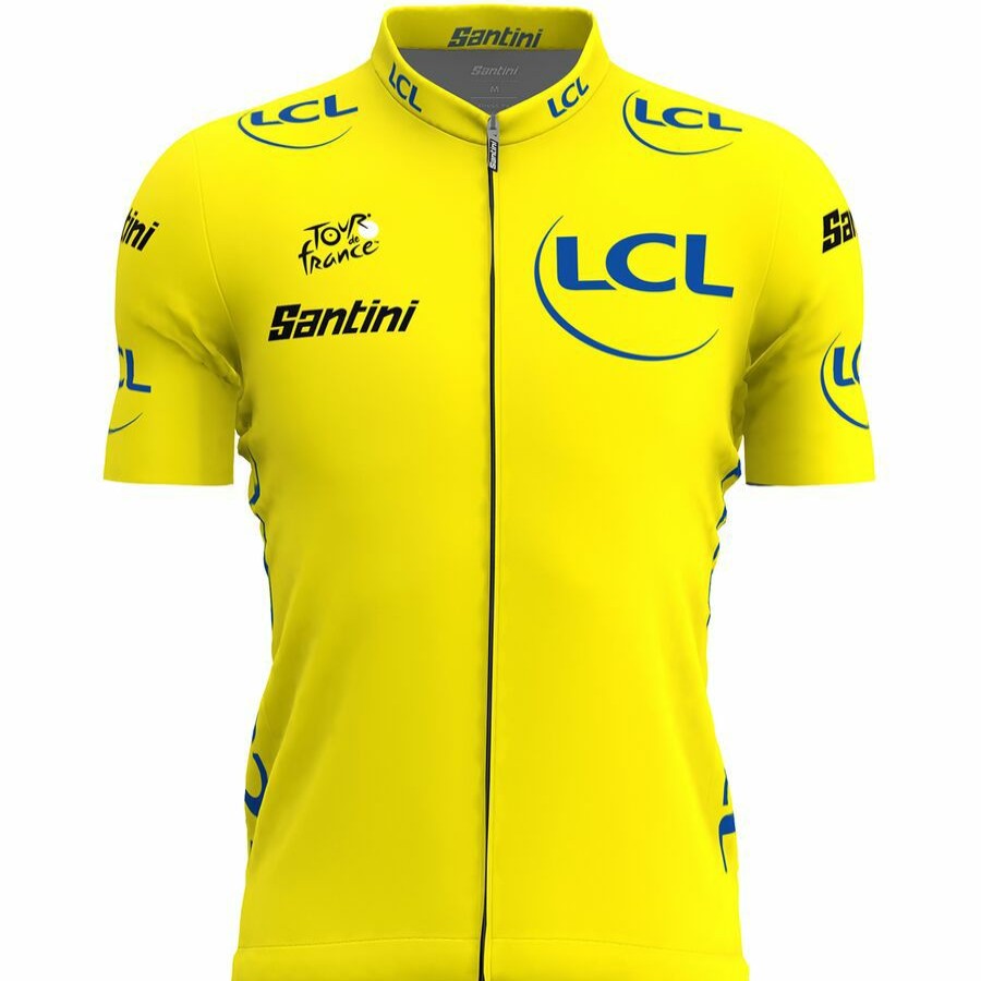 Clearance * Santini Tour De France Replica Overall Leader Jersey Men'S