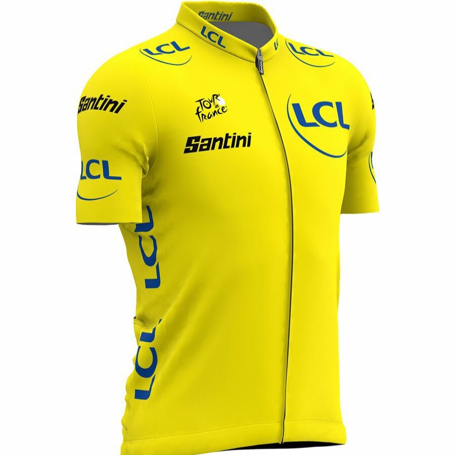 Clearance * Santini Tour De France Replica Overall Leader Jersey Men'S