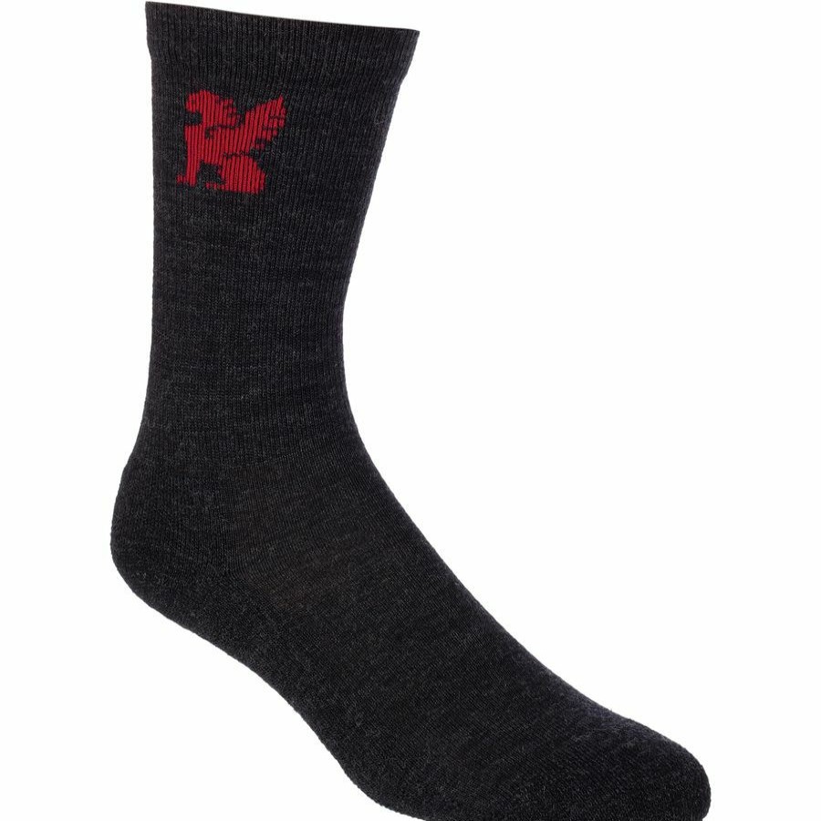 Online * Chrome Merino Crew Sock