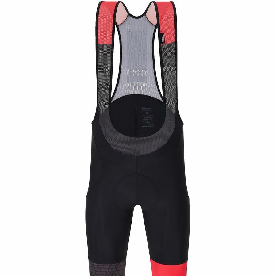 Online * Santini Paris Roubaix Enfer Du Nord Bib Shorts Men'S